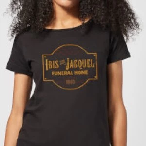 Image of American Gods Ibis And Jacquel Womens T-Shirt - Black