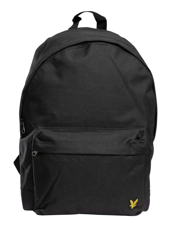Image of Lyle & Scott Logo Backpack Jet Black One Size