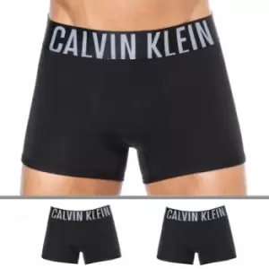 Image of Calvin Klein 2-Pack Intense Power Cotton Boxer Briefs - Black L
