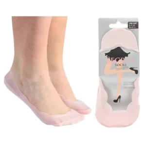 Image of Secret Socks Scallop Pink