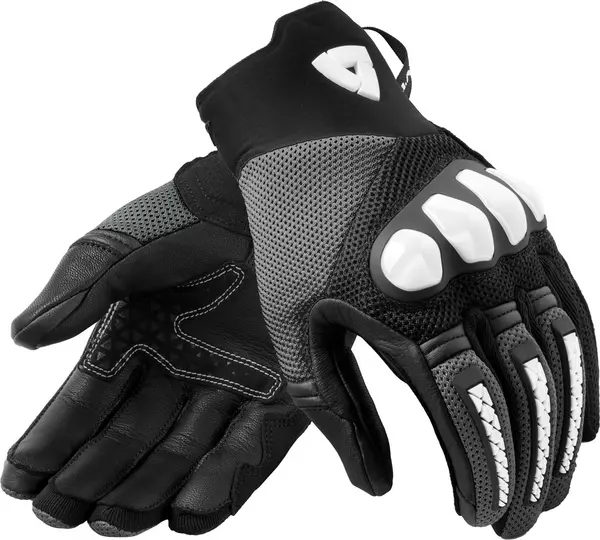 Image of REV'IT! Gloves Speedart Air Black White Size XL