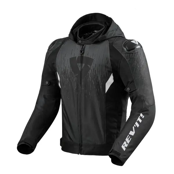 Image of REV'IT! Quantum 2 H2O Jacket Black Anthracite Size 2XL