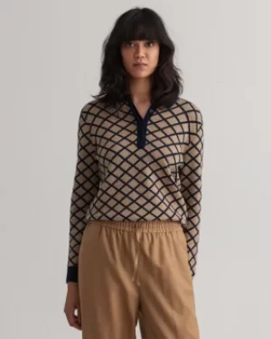 Image of GANT Argyle Heavy Rugger