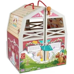 Image of Hape Pony Club Ranch Playset