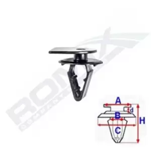 Image of ROMIX Clip HONDA C70515 75315TP6A01