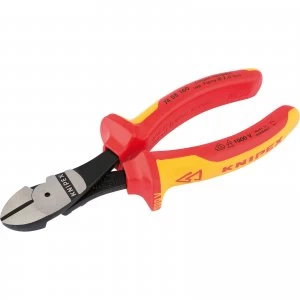Image of Knipex Insulated High Leverage Diagonal Side Cutters 160mm
