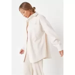 Image of Missguided SHACKET - Cream