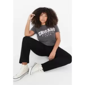 Image of Missguided Plus Size Riot Plain Rigid Mom Jeans - Black