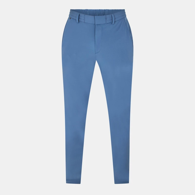 Image of Boss Mens Straight Leg Trousers Open Blue male 38 (48)