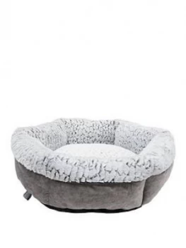 Image of Rosewood Luxury Fleece-Lined Plush Pet Bed 61Cm