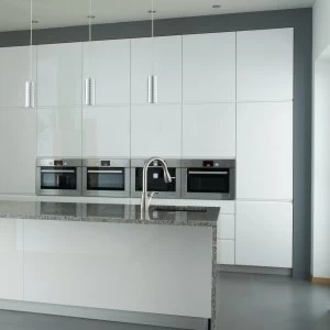 Image of Fablon White Gloss Sticky Back Plastic White