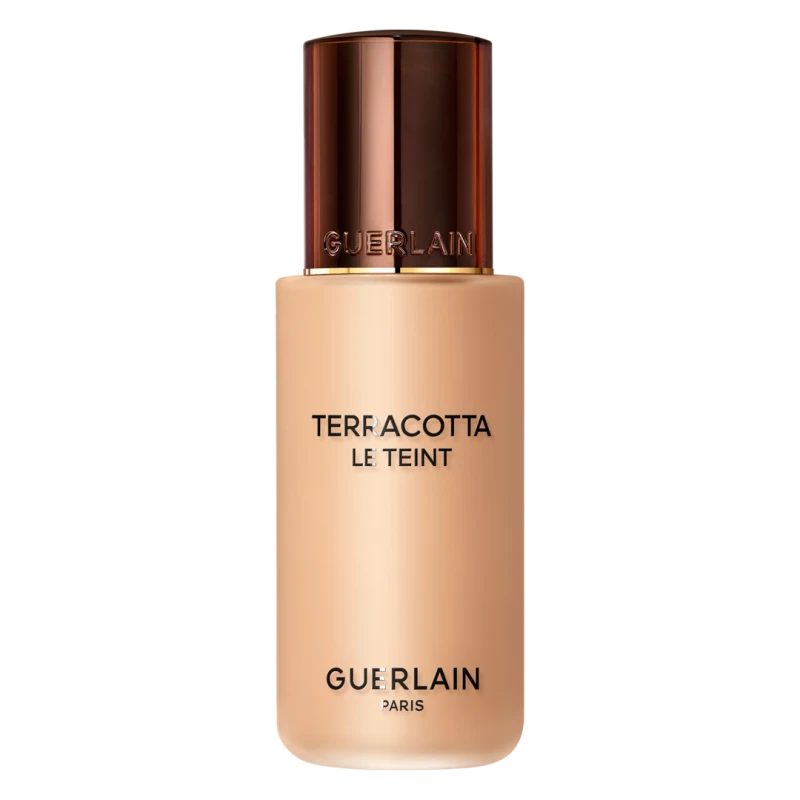 Image of GUERLAIN Terracotta Le Teint Healthy Glow Natural Perfection Foundation 35ml (Various Shades) - 3.5W WARM / DORE