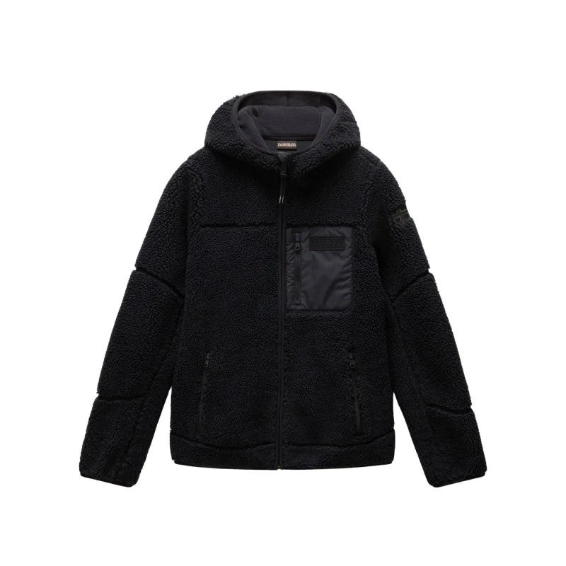Image of Womens fleece Napapijri Yupik Og H Noir Female XS