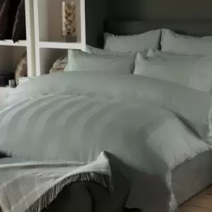 Image of Belledorm Central Park 240TC Egyptian Cotton Duvet Cover Set (King) (Platinum) - Platinum