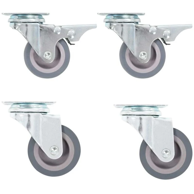 Image of VIDAXL Swivel Casters 4 pcs 50 mm Vidaxl 8718475720294