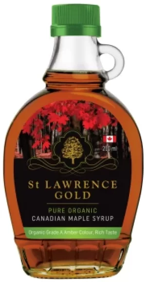 Image of St Lawrence Gold Organic Amber Maple Syrup 250ml