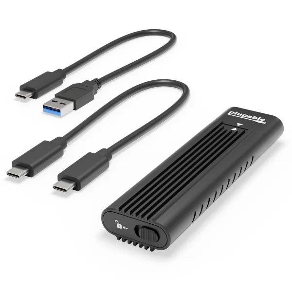 Image of PLUGABLE USB C to M.2 NVMe