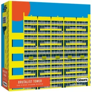 Image of Brutalist Tower Jigsaw Puzzle - 500 Pieces