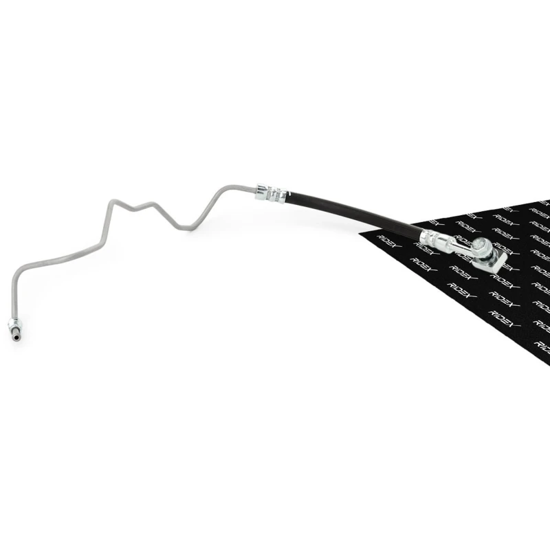 Image of RIDEX 83B0279 Brake Hose Rear Axle Right, with pipe Brake Hose (83)