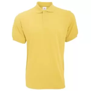 Image of B&C Safran Mens Polo Shirt / Mens Short Sleeve Polo Shirts (XL) (Gold)