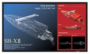 Image of Sharp 50 Black Large Format Display 4K Ultra HD 350 Cd/m2 16/7 Operation 3