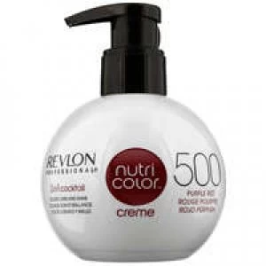 Image of Revlon Professional Nutri Color Creme 3-in-1 Cocktail 500 Purple Red 270ml