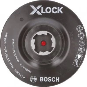 Image of Bosch X-LOCK velcro fastening plate 115mm Bosch Accessories 2608601721