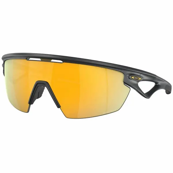 Image of Oakley SPHAERA Sunglasses - MATTE CARBON Prizm 24k Pol