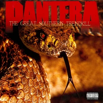 Image of Pantera - The Great Southern Trendkill White & Orange Vinyl