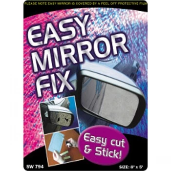 Image of Streetwize Easy Mirror Fix Kits 8" x 5"