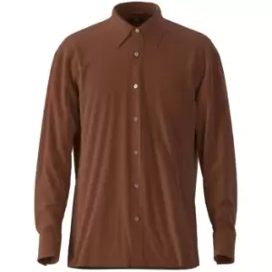 Image of Boss Felton Cord Shirt - Orange