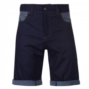 Image of Millet Rocas Denim Shorts Mens - Dark Denim