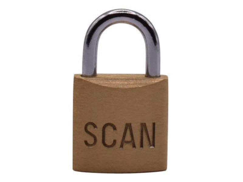 Image of Scan Brass Padlock 20mm Scaplb20
