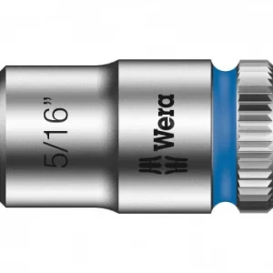Image of Wera 8790 HMA Zyklop 1/4" Drive Hexagon Socket Imperial 1/4" 5/16"