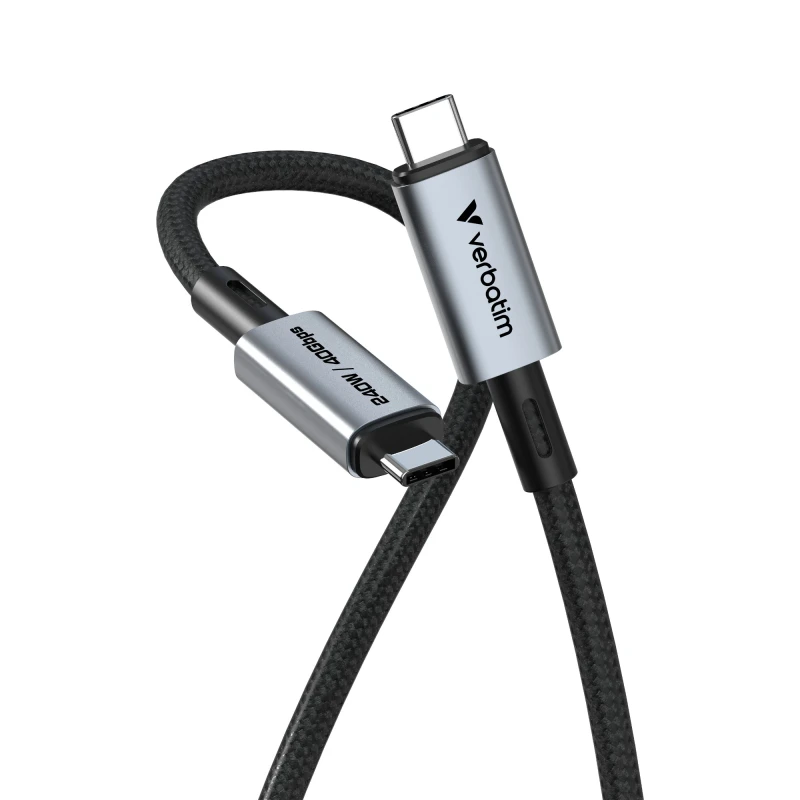 Image of Verbatim Verbatim Cell phone Cable [1x USB4 connector - 1x USB4 connector] 1.2 m USB C (USB4 ) 31847