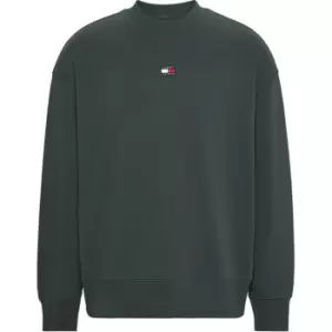 Image of Tommy Jeans Badge Sweatshirt - Grey