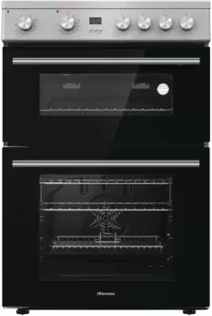 Image of Hisense HDE3211BXUK Double Oven Electric Cooker