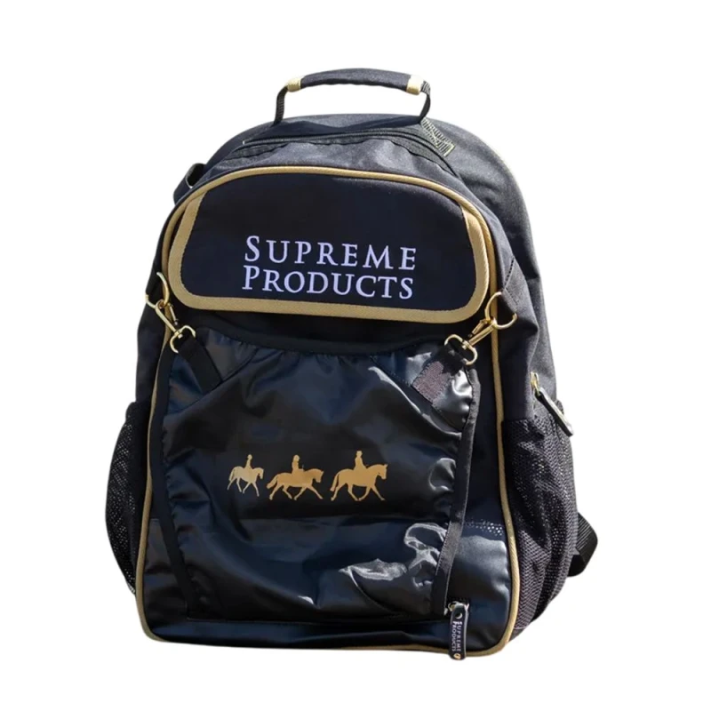 Image of Supreme Products Mens Pro Groom Logo Rucksack in Black Male