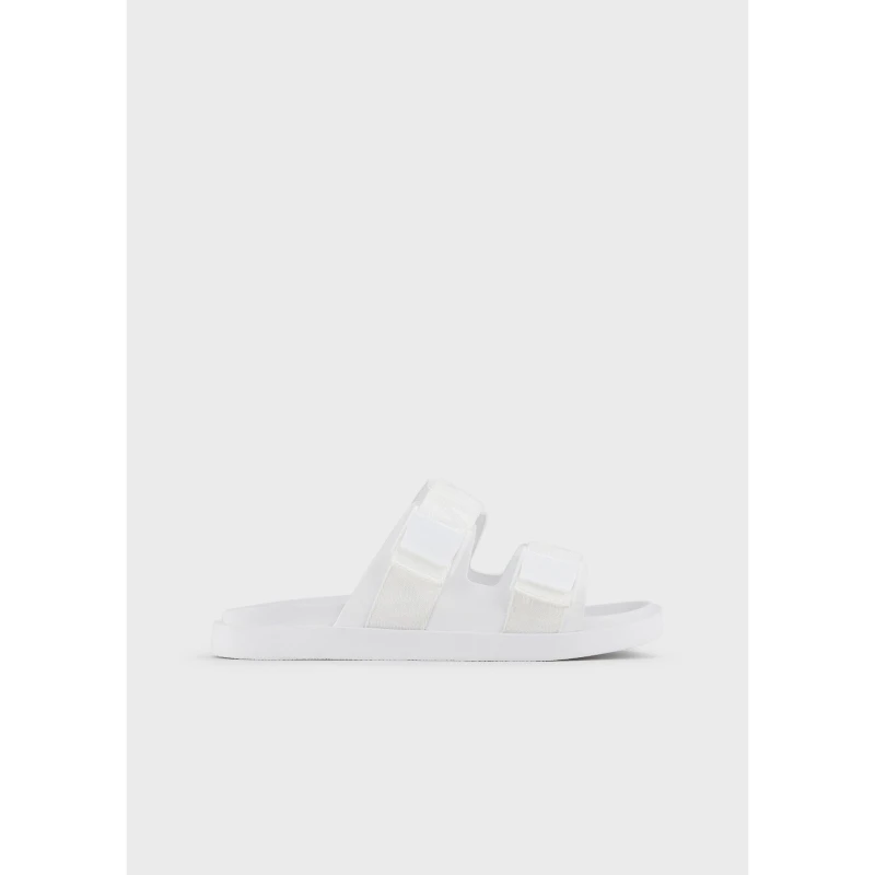 Image of Emporio Armani Emporio 2Strp Sndls - White White 6