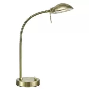 Image of Table lamp Bamberg Antique brass 1 bulb 40cm