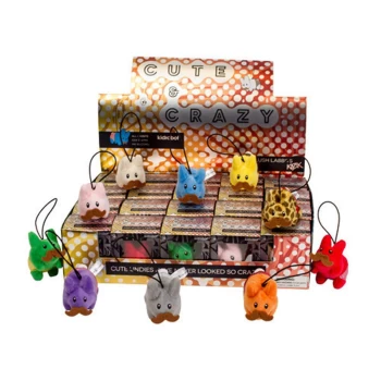 Image of Kidrobot Happy Labbit Plush Cute N' Crazy Keychain Assortment