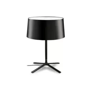 Image of Leds-C4 GROK - 3 Light Table Lamp with Black Fabric Shade, E27
