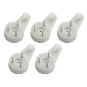Image of BQ White Picture hook Pack of 5