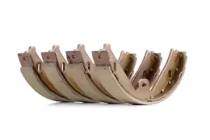 Image of TOMEX brakes Brake Shoes TX 22-16 Brake Shoe Set,Brake Lining MERCEDES-BENZ,E-Klasse Limousine (W212),E-Klasse T-modell (S212),GLK (X204)