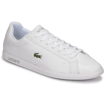 Image of Lacoste GRADUATE BL21 1 SMA mens Shoes Trainers in White,7.5,8,9,10.5