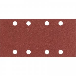 Image of Bosch Punched Hook and Loop Sanding Sheets 93mm x 186mm 80g Pack of 10