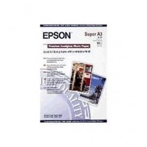 Image of Epson Premium Super A3 329x483mm Semi Gloss Photo