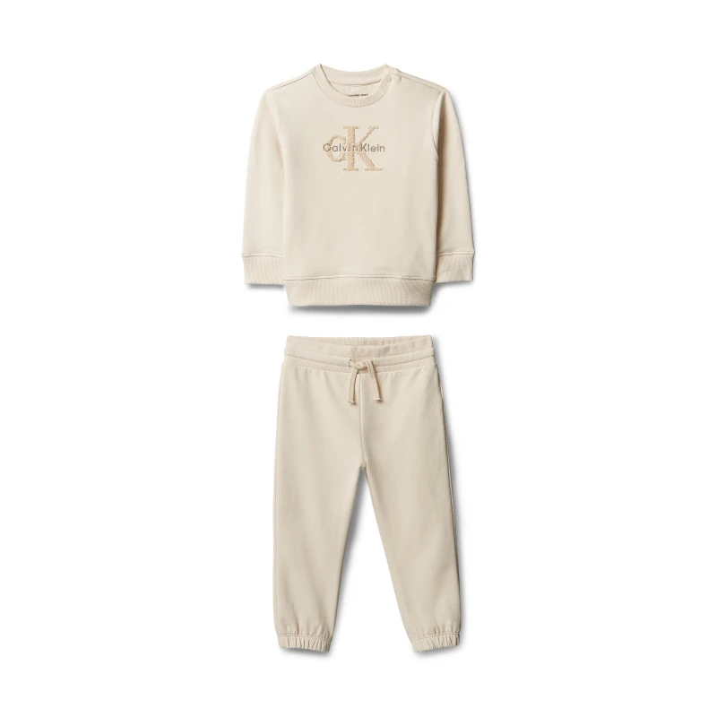 Image of Calvin Klein CK L 2Pc FT Set Bb63 Grey unisex 12M