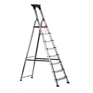 Image of GPC Ladder 8 Steps Aluminium Capacity: 150 kg