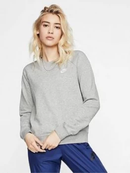 Image of Nike Nsw Essentials Sweatshirt - Dark Grey Heather
